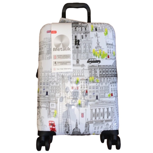 IT Luggage Bags It Luggage Sheen Metalik Hardside Spinner Carry On